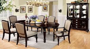 Expertly crafted by brands you can trust and designers you love. Harrington Elegant Dark Walnut Formal Dining Set With Matching China Cabinet Cm3970