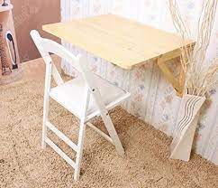table murale rabattable table de cuisine pliante ideale pour enfants clair transparent natur table de cuisine pliante table murale rabattable table murale