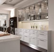 Ideas Gain Height For Pendant Lights From Recessed Ceiling Above Bar Mirrored Toe Kick Glass Kitchen Cabinets Beautiful Kitchen Cabinets New Kitchen Cabinets