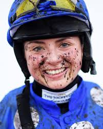 Bryony Frost, an English National Hunt jockey from Buckfastleigh, Devon,  has made a name for herself in horse racing with pioneering achievements.  Born