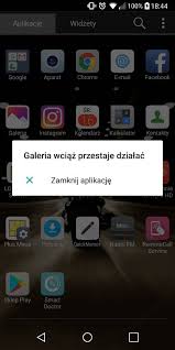Po pierwsze nie musisz wystawiać negatywnej opinii autorom tego programu. Galeria Samoczynne Zatrzymanie Aplikacji Blad Galeria Wciaz Przestaje Dzialac Pomoc Techniczna Forum Android Com Pl