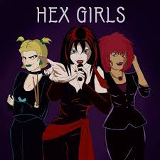 On Instagram It S Your Favourite Eco Goth Rock Band The Hex Girls I Wanted A Poster Hex Girls Girl Cartoon Characters Scooby Doo Mystery Incorporated