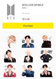 Info Btslovemyself Emoticons For Kakao Talk 180130 My Love Movie Posters Poster