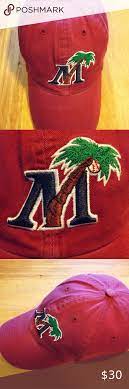 Fort Myers Miracle Very Rare Retro Milb Adj Hat Retro Lettering M Fort Myers