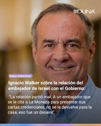 El excanciller, Ignacio Walker, se refirió a la realidad de los chilenos  deportados desde Estados Unidos, la situación de Israel, las medidas del  Presidente Boric por los agregados militares en Israel y