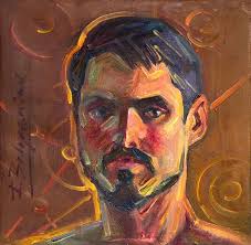 Saatchi Art Artist Ivan Balyasnikov Painting Self Portrait Of The Seeker Art Ivanbalyasnikov Artist Painter Art Painting Selfpor Artist Art Painting