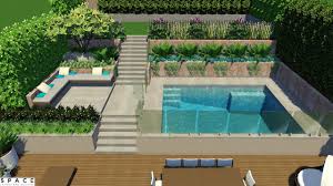 Pool garden design realizza i tuoi sogni nel cassetto! Terrace Garden With Swimming Pool Youtube