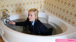 Naughty Sophia Smith Drenches School Attire Before Solo Fun: Fingering  Fingering Porn