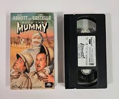 Abbott and Costello Meet The Mummy VHS Tape