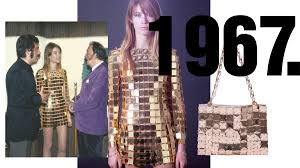 Françoise hardy dans un champ de tulipes en angleterre, en avril 1968. Monnierfreres Com Unwearable Fashion By Paco Rabanne Milled