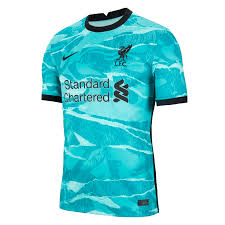 Nike Liverpool Fc Herren Auswarts Trikot 2020 21 Turkis Schwarz Fussball Shop