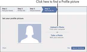 Add and edit your profile info. How To Upload Your Facebook Profile Photo Dummies