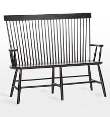 Black Bench With Back High Back Bench Rejuvenation In 2020 High Back Bench Furniture Decor