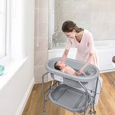 Costzon baby bathing table and tub 3.15 15. Kinbor Baby Bathinette Folding Changing Buy Online In Macedonia At Desertcart