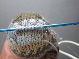 In this tutorial we will walk through each step of knitting. Repairing A Hand Knit Sock With A Knit In Place Patch Taking Time To Smell The Roses