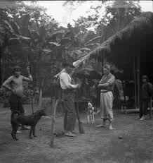 Casa de Severo Vargas. Río Bobonaza. Provincia de Pastaza. 1936