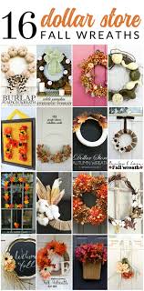 Dollar tree has a large selection of fall florals and picks right now. 16 Dollar Store Fall Wreaths The Crazy Craft Lady