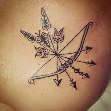 For Their Own Fancy Reasons People Love Drawing Removal Or Permanent Images Symbols Or Marks On Their Bod Arrow Tattoos Bow And Arrow Tattoo Tattoos For Guys
