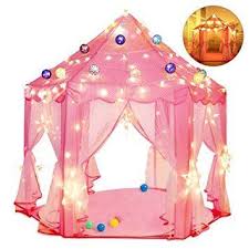 Kids Indoor Princess Castle Play Tents Pink Princess Tent Children Game Play Toys Tent Gir Tienda De Juegos Casitas Para Ninas Tiendas De Campana Para Ninos