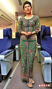Singapore Airlines Cabin Crew Bless Them And They Still Wear Stockings With Sandals Flight Attendant Fashion Airline Outfit Cheap Dresses Online