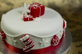 How to cover a square cake with fondant tutorial. Awesome Christmas Cake Decorating Ideas
