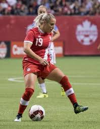 The match will help manager bev priestman finalize her roster for the tokyo olympics. Adriana Leon 19 Of Canada Runs With The Ball During An International Friendly Soccer Match Against Usa At Bc Place On November 9 2017 In Vancouver Can Voetbal