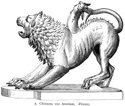 Etrusco Italic Chimera By Granger Art Antique Art Chimera