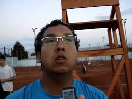 Roberto Obando Pdte Club de Tenis de Rio Bueno organizador del campeonato  de tenis de Rio Bueno 2015