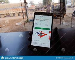 Bank of america mobile banking. Bank Of America Mobile Banking Apps Prasentieren Auf Dem Smartphone Bildschirm Am Holded Handy Konzept In India Dec 2019 Redaktionelles Bild Bild Von Konto Konzept 167520445