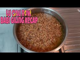 500 gr babi bagian perut (bagian daging berlapis lemak) 5 siung bawang putih, cincang halus 5 sdm kecap. Babi Cincang Kecap Resep Babi Cincang Kecap Anti Gagal Pecinta Daging Babi About Press Copyright Contact Us Creators Advertise Developers Terms Privacy Policy Safety How Youtube Works Test New
