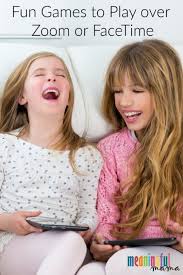 Fun Games To Play Over Zoom Or Facetime In 2020 Family Games To Play Virtual Games For Kids Fun Games