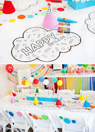 Rainbow Birthday Themes For Kids A Modern Rainbow Art Party Kids Birthday Hostess With The Mostess Kids Party Centerpieces Rainbow Party Decorations Rainbow Birthday Party