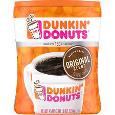 Enter your email to receive great offers from costco business centre. Dunkin Donuts Original Blend Coffee Medium 45 Oz Costco