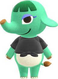 Her initial catchphrase refers to the sound chickens make. Snooty 91 Nb 1 93 Villagers Are Female Characters In The Animal Crossing Series They A Animal Crossing Characters Animal Crossing Villagers Animal Crossing