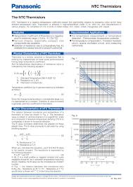 Ntc Thermistors