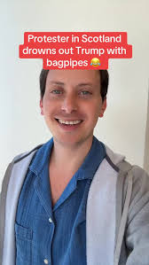 Trump's visit to Scotland continues!