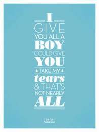 Tainted Love One Hit Wonder Lyric Poster Quote Posters
