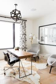 Add lighting to illuminate your space. Modern Home Office Studio Mcgee Modern Home Office Home Office Decor Home Office Design
