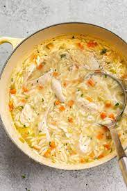 Lemon Chicken Orzo Soup Delicious Soup Soup Recipes Recipes