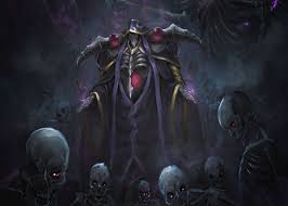 Or maybe you just want to know what he's really capable of. Overlord Ainz Ooal Gown Metal Poster Print Canadaposter Displate