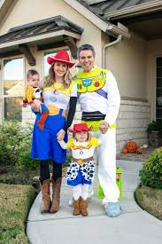 So our creativity went from there. Simple Halloween Family Costumes With Links Janelle Rendon