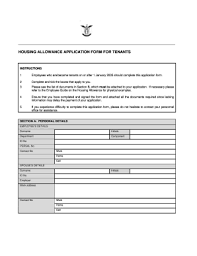 Under the fair housing amendments act, it is unlawful discrimination to deny a person with a disability a reasonable accommodation of an existing building rule or policy if such accommodation may be necessary to afford such person full enjoyment of the premises. Housing Allowance Application Form For Tenants Fill Out And Sign Printable Pdf Template Signnow