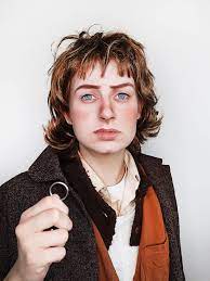Amazon.com: ALLAURA - Hobbit Wig for Frodo Bilbo Cosplay - Realistic Mullet  Hair Fits All - for Women Men - Dustin Stranger Things Cosplay : Clothing,  Shoes & Jewelry