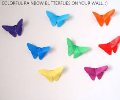Your bedroom should be the coziest room in your house, so take it there with textile wall hanging. Butterfly Origami Wall Decor 17 Steps With Pictures Instructables