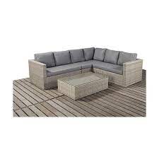 Rural 4 Seater Sectional Sofa Set Consists Of Two Modular Two Seater Sofas A Footstool And A Coffee Table It Comes With Th Furniture Garden Sofa Set Sofa Set