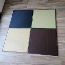 Japanischer teppich matt aus reisstroh, taido, braun oder beige, hergestellt in japan. Japanischer Teppich Aus Polypropylen Squash Leicht Zu Reinigen Grun Beige Schwarz Und Braun