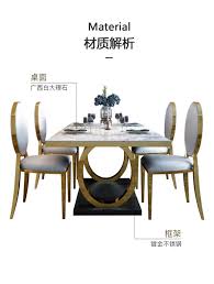The price of described luxury dining room sets is from 1,500$ to 29,999$. Luxury Dining Room Furniture Modern Dining Table And Chair Set Dining Room Sets Aliexpress