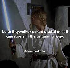 Interesting Luke Skywalker Fact Credit To Starwarsfacts On Instagram Starwarscantina Star Wars Facts Star Wars Quotes Star Wars Humor