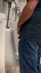 Piss spy cut daddy at urinal - ThisVid.com