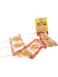 Going to a mexican candy store to buy lollipops is like going to a toy store, since there are so many flavors and types to choose from, it's hard to know dulces vero also sells plain caramel lollipops with a bag of chili powder such as vero vagabundo for you to dip the candy in. Coronado Paleta De Cajeta Grande Paleton De Cajeta